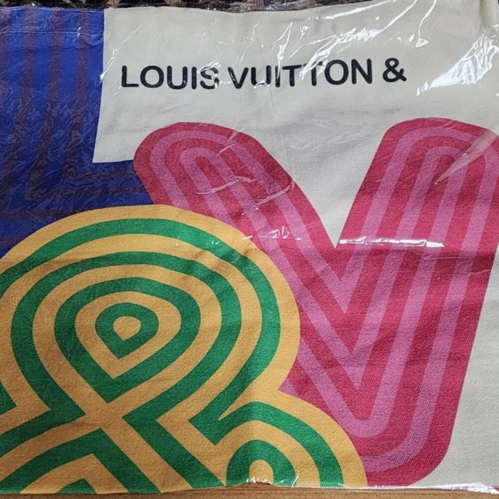 Authentic Louis Vuitton Eco Canvas Tote/handbag/purse